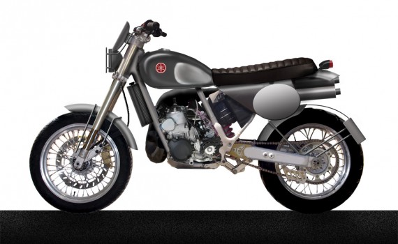 Design board - based on Yamaha 250 WR 1994